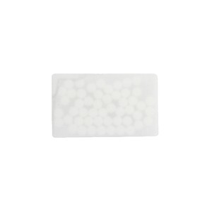Peppermint Flavored Mints in 3" Business Card Style Dispenser