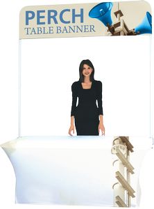 Perch 6' Table Pole Banner - Short