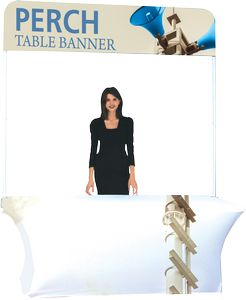 Perch 8' Table Pole Banner - Short