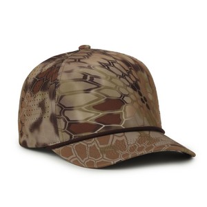 Perforated Camouflage 5-Panel Cap