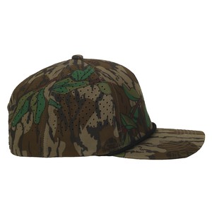 Perforated Camouflage 5-Panel Cap