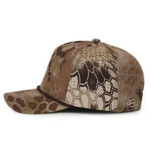 Perforated Camouflage 5-Panel Cap