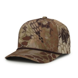 Perforated Camouflage 5-Panel Cap