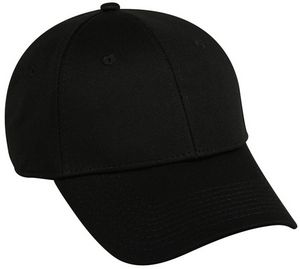 Performance Solid Back Cap w/Hook & Loop Closure
