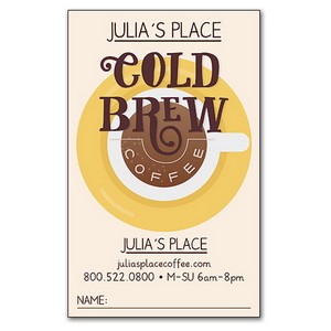 Permanent Adhesive Package Labels (4" x 2.5")