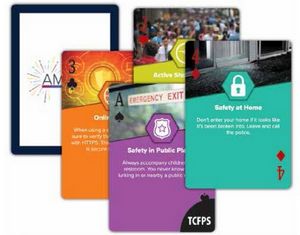 Personal Safety Poker Card Deck