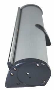 Phoenix Mini Full Height 4 Pole Silver Retractable Banner Stand