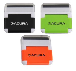 Phone Stand w/Built-In Cleaning Wipe