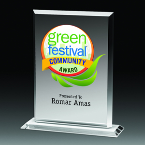 PhotoImageÂ® Billboard Award w/4-Color Process (5 3/4"x 7"x 3/8")