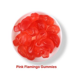 Pink Flamingo Gummies: Large Jar