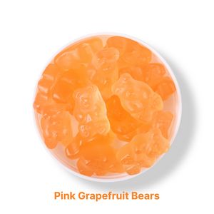 Pink Grapefruit Bears: Small Jar