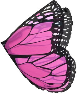 Pink Monarch Butterfly Wings