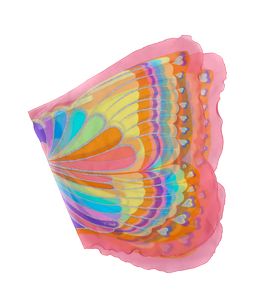 Pink Rainbow Wings