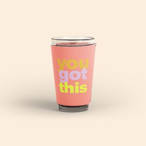 Pint Glass Sleeve - Solid Neoprene