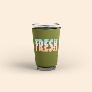 Pint Glass Sleeve - Solid Neoprene