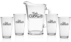 Pitcher & Pint Glass Set