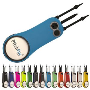 PitchfixÂ® Fusion 2.5 Pin Golf Divot Tool