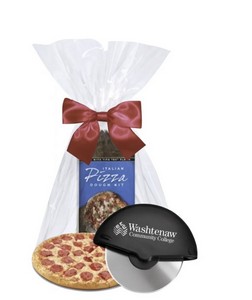 Pizza Mix and Branded Pizza Cutter Promo Kit