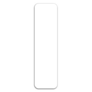 Plastic Bookmark - 10 mil