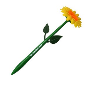 Plastic Flower Pen