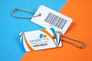Plastic Key Tags