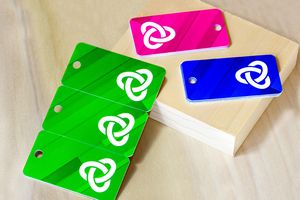 Plastic Snap Cards