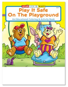 Play it Safe on the Playground Coloring Book Fun Pack