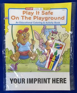 Play it Safe on the Playground Coloring Book Fun Pack