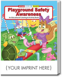 Playground Safety Awareness Coloring & Activity Book