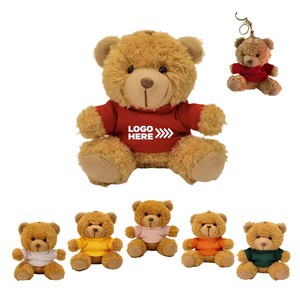 Plush Bear Keychain-Gift Accessory