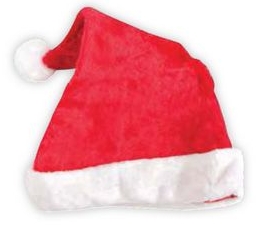 Plush Santa Hat