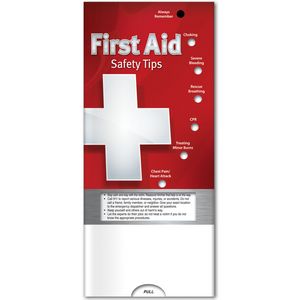Pocket Slider - First Aid: Safety Tips