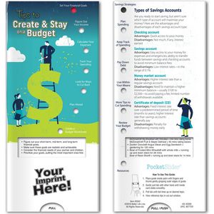 Pocket Slider - Tips to Create and Stay on Budget