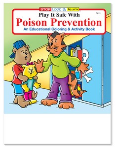 Poison Prevention Coloring Book Fun Pack