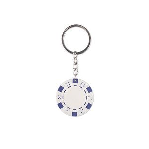 Poker Chip Keychains