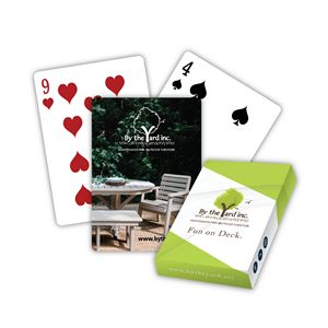 Poker Playing Cards with Custom Box