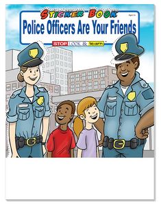 Police Officers Are Your Friends Sticker Book