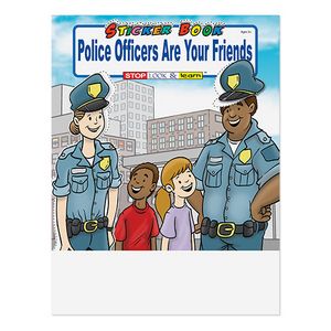 Police Officers Are Your Friends Stickers Book