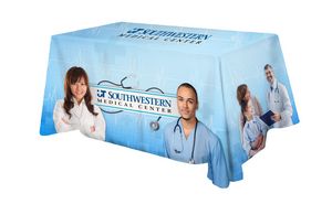 Polyester Digital Direct Print Table Cover 3 sided
