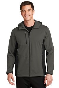 Port Authority Active Hooded Soft Shell Jacket.