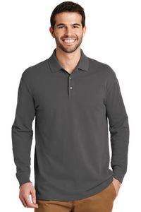 Port Authority EZCotton Long Sleeve Polo.