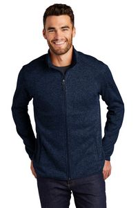 Port Authority Sweater Fleece Jacket.