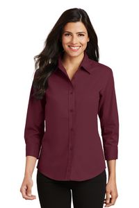 Port Authority Women's 3/4-Sleeve Easy Care Shirt.