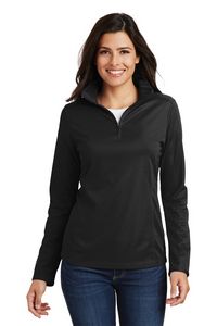 Port Authority Women's Pinpoint Mesh 1/2-Zip .
