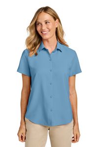 Port Authority Women's Short Sleeve UV Dockside Shirt