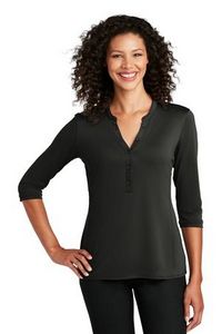 Port Authority Women's UV Choice Pique Henley