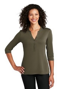 Port Authority Women's UV Choice Pique Henley