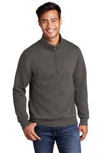Port & Co Core Fleece 1/4-Zip Pullover Sweatshirt