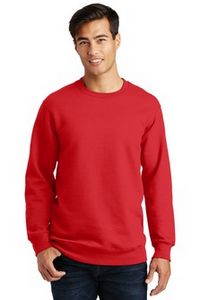 Port & Co Fan Favorite Fleece Crewneck Sweatshirt.
