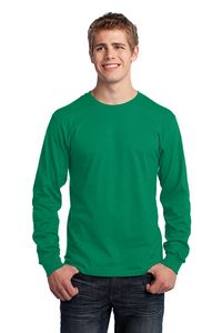 Port & Co Long Sleeve Core Cotton Tee.